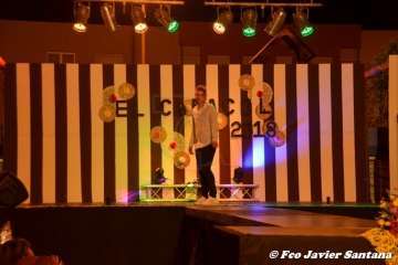 Yashyra Gonzalez y Carlos Santana, Miss y Míster de El Caracol 2018 (Foto Francisco Javier Santana)